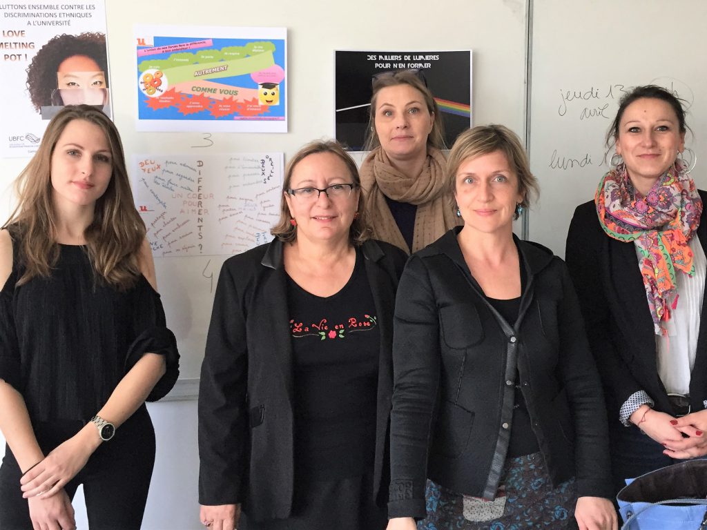 Les membres du jury du concours d'affiches