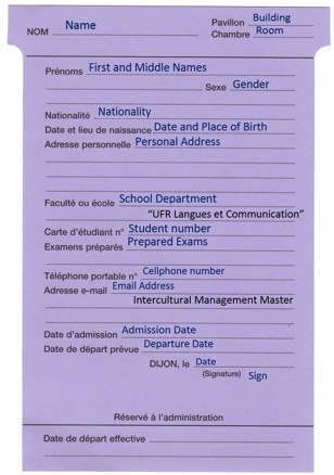 finished purple paper