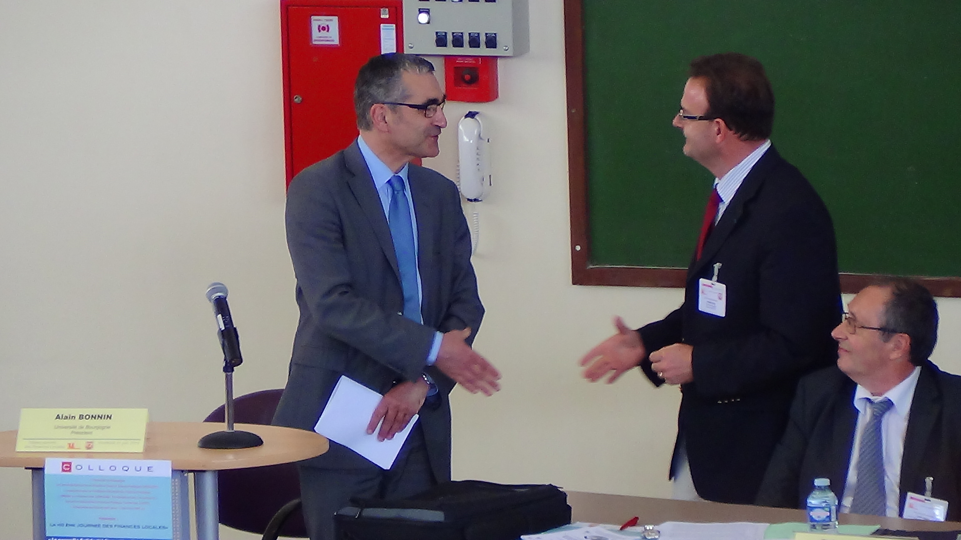 Alain Bonnin et Patrice Raymond